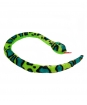 Plyšový had zelený škvrnitý - 100 cm
