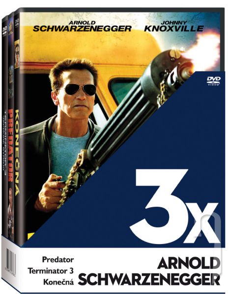 DVD Film - 3x Arnold Schwarzenegger (3 DVD)