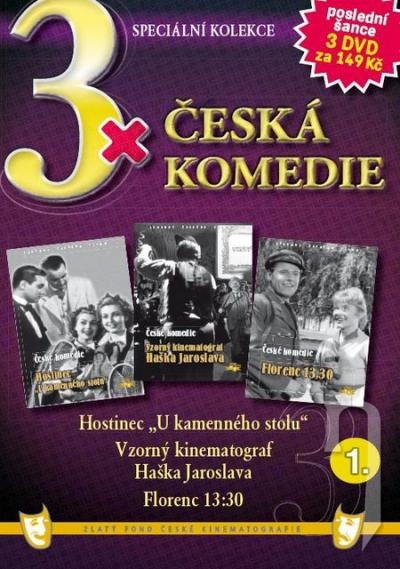 DVD Film - 3x Česká komedie I. (papierový box) FE