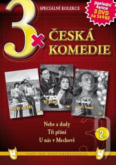 DVD Film - 3x Česká komedie II. (papierový box) FE
