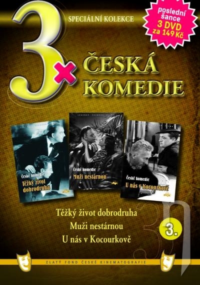 DVD Film - 3x Česká komedie III. (papierový box) FE