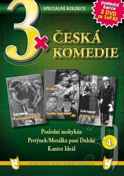 DVD Film - 3x Česká komedie IV. (papierový box) FE