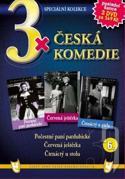 DVD Film - 3x Česká komedie VI. (papierový box) FE