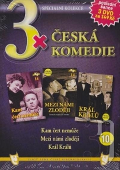 DVD Film - 3x Česká komedie X. (papierový box) FE