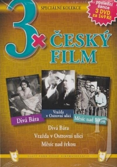 DVD Film - 3x Český film 3 DVD (pap. box)