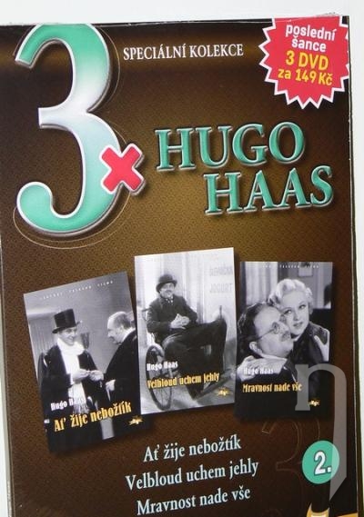 DVD Film - 3x Hugo Haas II. (3 DVD)