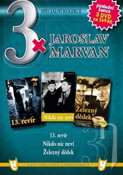 DVD Film - 3x Jaroslav Marvan (pap. box) FE