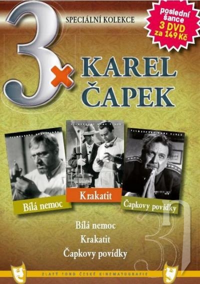 DVD Film - 3x Karel Čapek (pap. box) FE