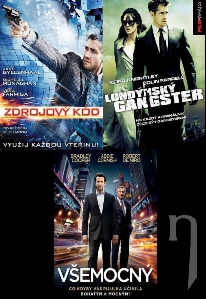 DVD Film - 3x kinohity 2011 (3DVD sada)