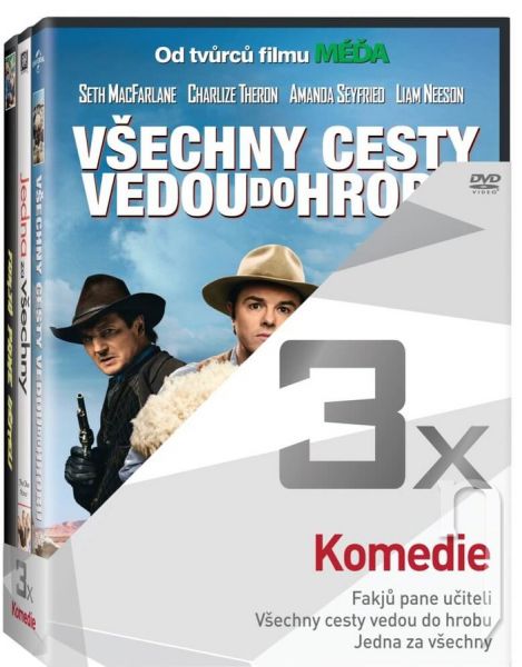 DVD Film - 3x Komédia (3 DVD)