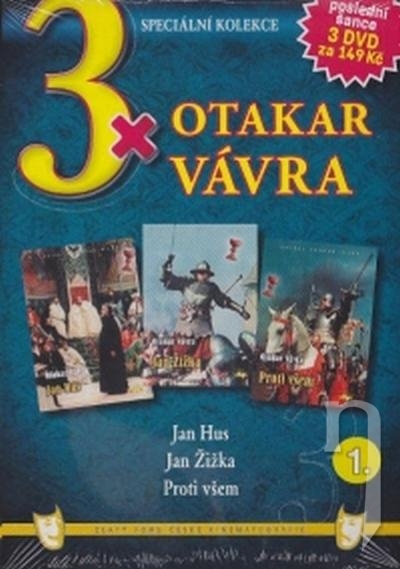 DVD Film - 3x Otakar Vávra I - 3 DVD (pap.box)