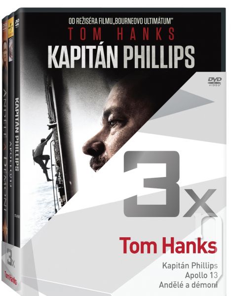 DVD Film - 3x Tom Hanks (3 DVD)