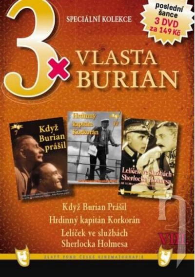 DVD Film - 3x Vlasta Burian VIII.  FE