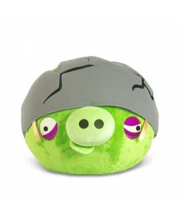 Plyšový Angry Birds Pig Helmet (20 cm)