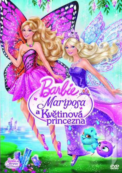 DVD Film - Barbie - Mariposa a kvetinková princezná + prívesok