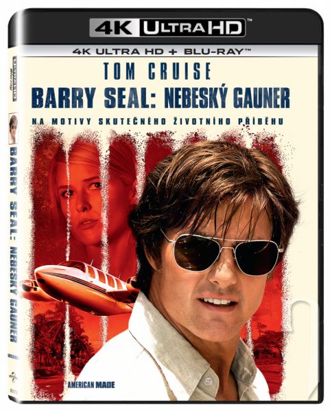 BLU-RAY Film - Barry Seal: Nebeský gauner (UHD+BD)
