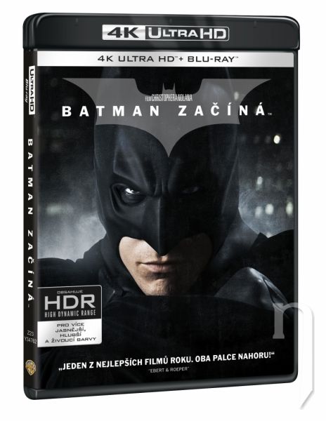 BLU-RAY Film - Batman začína 3BD (UHD+BD+bonus disk)