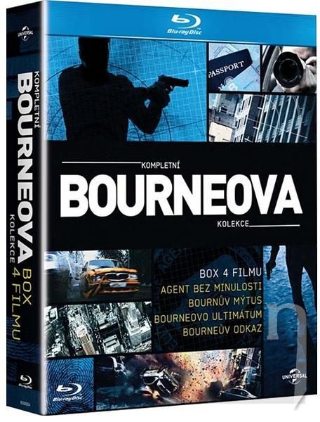 BLU-RAY Film - Bourneova kolekcia (4 Bluray)
