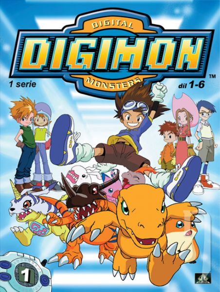 DVD Film - Digimon 1. séria - 1. disk