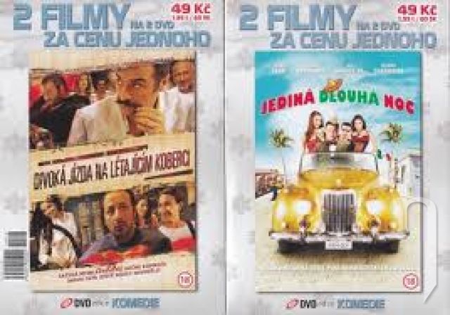 DVD Film - Divoká jízda na létajícím koberci + Jediná dlouhá noc