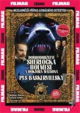 DVD Film - Dobrodružstvo Sherlocka Holmesa a doktora Watsona : Pes baskervillský– 3 séria - 2 diely