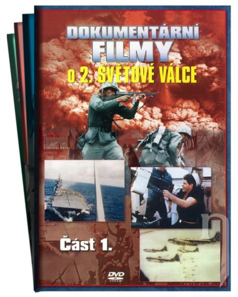 DVD Film - Dokumentárne filmy o II. Svetovej vojne (4 DVD)