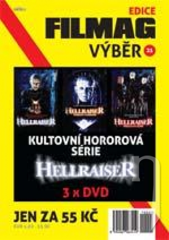 DVD Film - Edícia 3v1 (Hellraiser - 3 DVD)