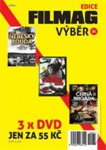 DVD Film - Edícia 3 v 1 ( Príbeh skutočného človeka, Nebeský louda, Čierna brigáda )