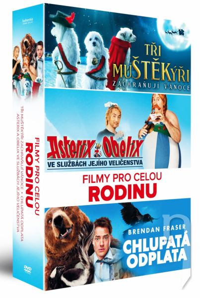 DVD Film - Filmy pre celú rodinu (3 DVD)
