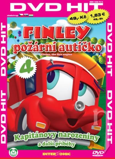 DVD Film - Finley požiarne autíčko 4 (papierový obal)
