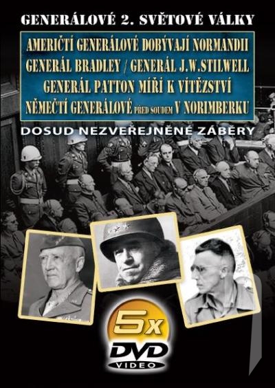 DVD Film - Generálové 2. světové války II. (5 DVD)