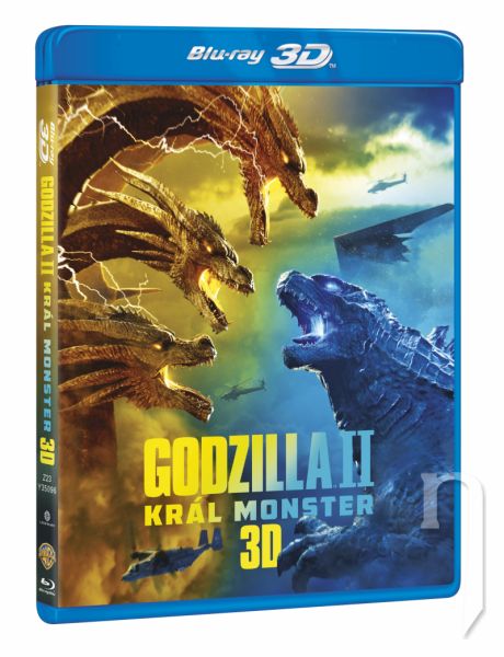 BLU-RAY Film - Godzilla II: Kráľ monštier 2D/3D