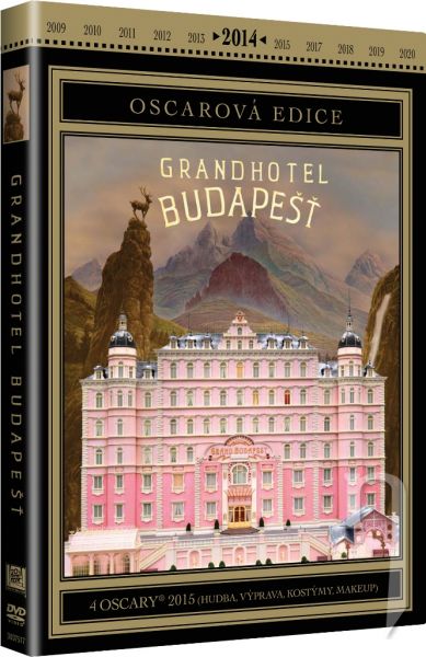 DVD Film - Grandhotel Budapešť - oscarová edícia