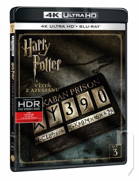 BLU-RAY Film - Harry Potter a väzeň z Azkabanu2BD (UHD+BD)