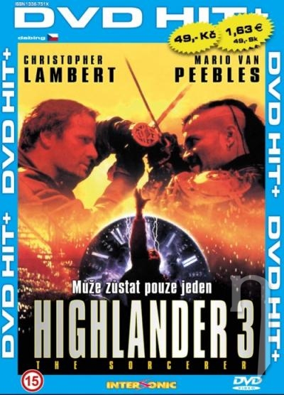 DVD Film - Highlander 3 (papierový obal)