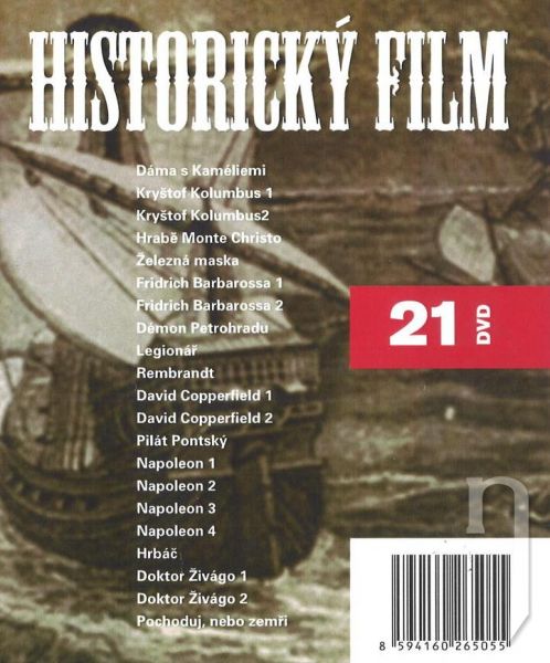 DVD Film - Historický film (21 DVD)