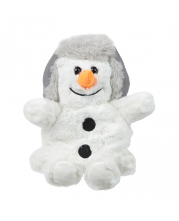 Hračka - Hrejivý plyšový snehuliak - Snuggables - 30 cm