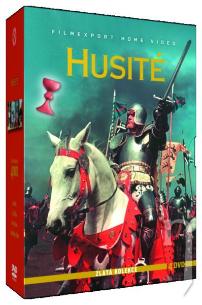 DVD Film - Husité - Zlatá kolekce (4 DVD)
