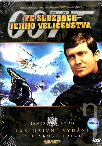 DVD Film - James Bond: V tajnej službe Jej veličenstva