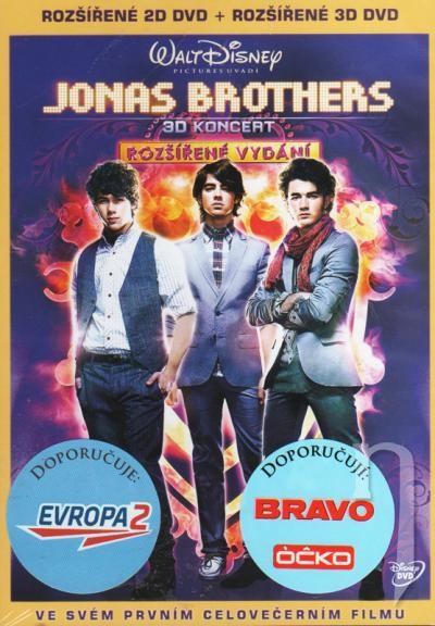 DVD Film - Jonas Brothers: 3D koncert (2 DVD)