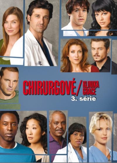 DVD Film - Klinika Grace: 3. séria (7 DVD) (seriál)