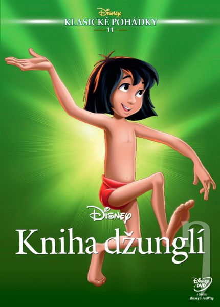 DVD Film - Kniha džunglí - Disney klasické rozprávky