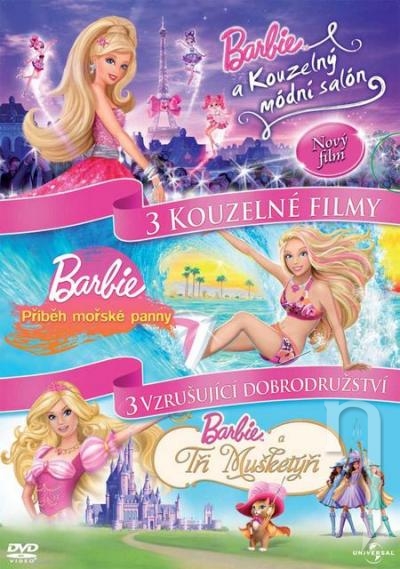 DVD Film - Kolekce: Barbie (3 DVD)