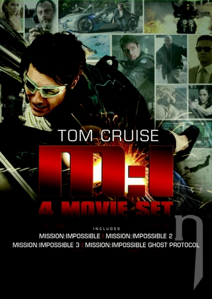 DVD Film - Kolekce: Mission Impossible I. - IV. (4 DVD)