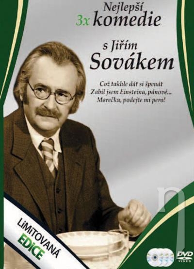 DVD Film - Kolekcia: Najlepšie české komédie s Jiřím Sovákom (3 DVD)
