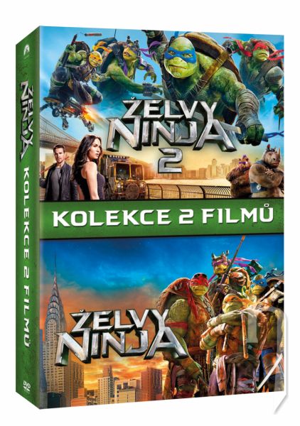 DVD Film - Kolekcia: Ninja Korytnačky (2 DVD)