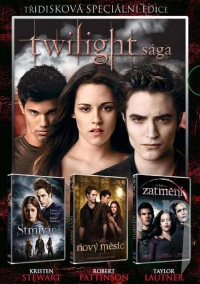 DVD Film - Kolekcia: Twilight (3 DVD)