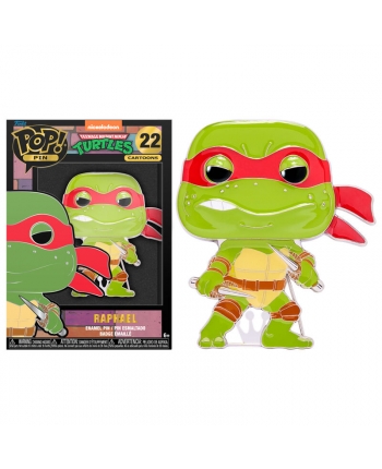 Kovový odznak Funko POP! PIN - Raphael - Želvy Ninja - 9 cm