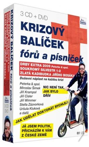 DVD Film - Krizový balíček fórů a písniček, Peterka & spol.