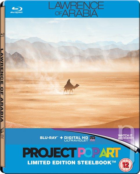 BLU-RAY Film - Lawrence z Arábie - POP ART Steelbook